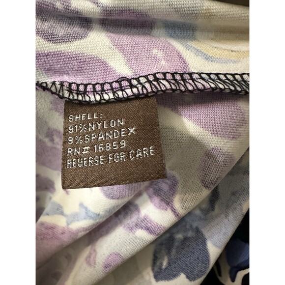 J McLaughlin Womens Medium Catalina Cloth Floral Catalyst Mini Dress w Pockets - Picture 6 of 6